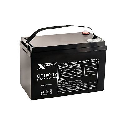 Аккумулятор Xtreme VRLA 12v  100Ah (OT100-12) фото 400x400